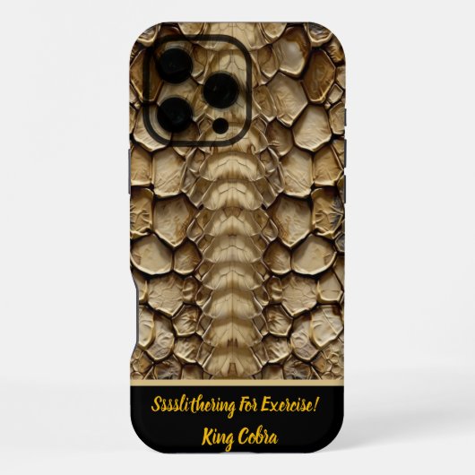 Coque iPhone 16 Pro Max détail de motif serpent (Verso)