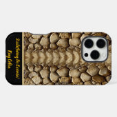 Coque iPhone 16 Pro Max détail de motif serpent (Verso Horizontal)