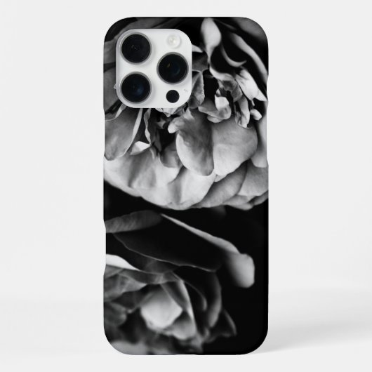 Coque iPhone 16 Pro Max deux roses (Verso)
