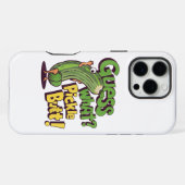 Coque iPhone 16 Pro Max Devinez quoi_ Pickle Butt! Drôle concombre (Verso Horizontal)