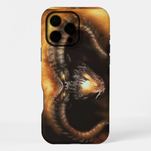 COQUE iPhone 16 PRO MAX DRAGON (Verso)
