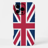 Coque iPhone 16 Pro Max Drapeau britannique (Verso)