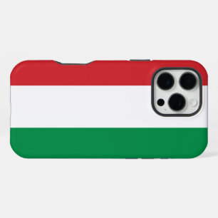 Coque iPhone 16 Pro Max Drapeau de la Hongrie
