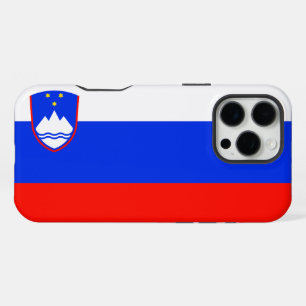 Coque iPhone 16 Pro Max Drapeau de la Slovénie