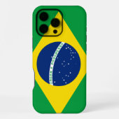 Coque iPhone 16 Pro Max Drapeau du Brésil (Verso)