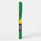 Coque iPhone 16 Pro Max Drapeau du Brésil (Côté droit)