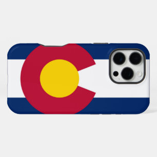 Coque iPhone 16 Pro Max Drapeau du Colorado