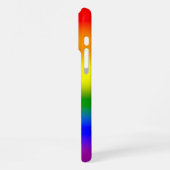 Coque iPhone 16 Pro Max Drapeau Gradient LGBTQ+ Rainbow Pride - Drapeau Ra (Côté gauche)