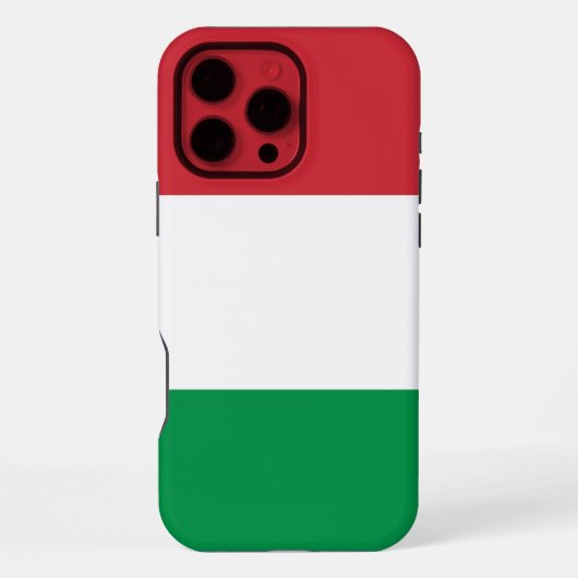 Coque iPhone 16 Pro Max Drapeau Italie (Verso)