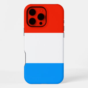 Coque iPhone 16 Pro Max Drapeau Luxembourg