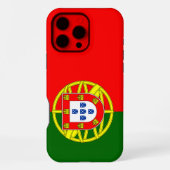Coque iPhone 16 Pro Max Drapeau Portugal (Verso)