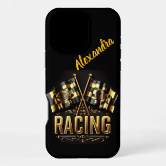 Coque iPhone 16 Pro Max Drapeaux de victoire montrant l'excitation dans la