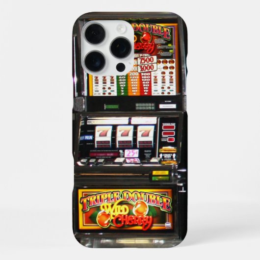 Coque iPhone 16 Pro Max Dream Machines - Lucky Slot Machines (Verso)