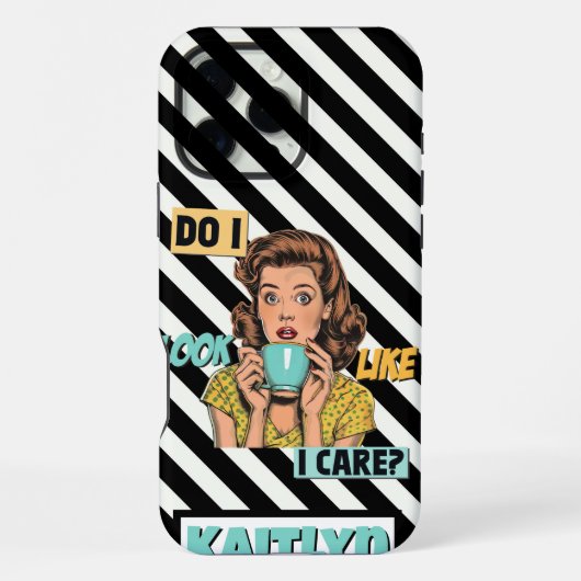 Coque iPhone 16 Pro Max Échange de cadeaux Pop Art Christmas (Verso)