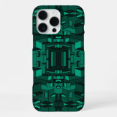 Coque iPhone 16 Pro Max Écran de téléphone vert Emerald (Verso)