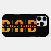Coque iPhone 16 Pro Max Édition limitée Papa : La paternité comme sentimen (Verso Horizontal)