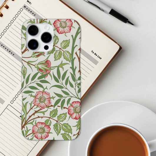 Coque iPhone 16 Pro Max Églantine William Morris