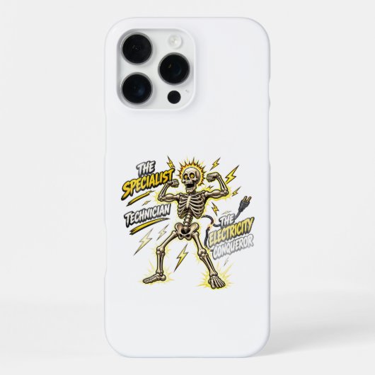 Coque iPhone 16 Pro Max Electricity Conqueror Phone Cover (Verso)