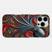 Coque iPhone 16 Pro Max Élégance de la pieuvre : Conception dynamique (Verso Horizontal)