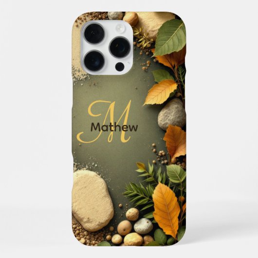 Coque iPhone 16 Pro Max Élégance rustique (Verso)