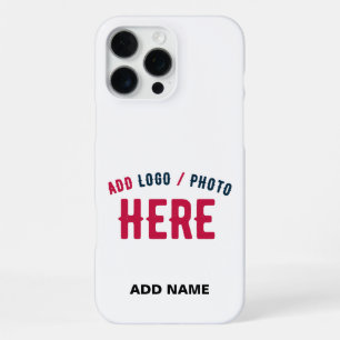 COQUE iPhone 16 PRO MAX ÉLÉGANT BLANC PERSONNALISABLE VERIFIÉ MARQUE MODER