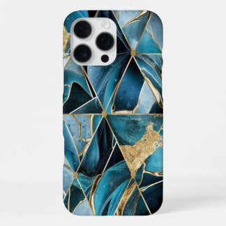 Coque iPhone 16 Pro Max Elegant Copper | Boîtier en or sarcelle opulente f