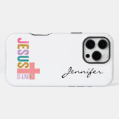 Coque iPhone 16 Pro Max Élégant couleur fidélité iPhone (Verso Horizontal)