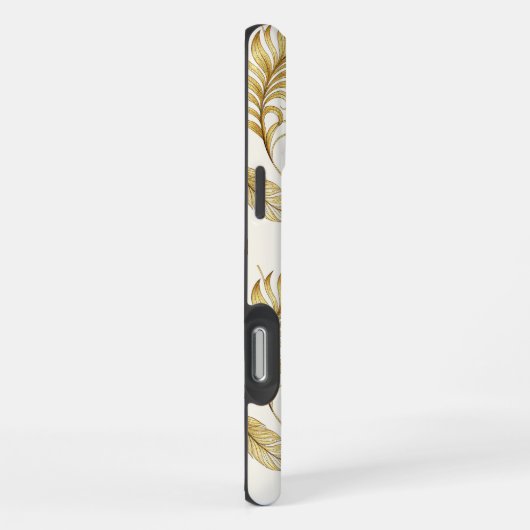 Coque iPhone 16 Pro Max Elegant Gold Phone Cover For Fall (Côté droit)