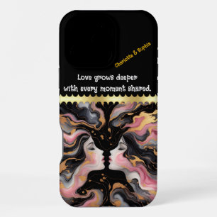 Coque iPhone 16 Pro Max Embrasser les âmes colorées en harmonie.