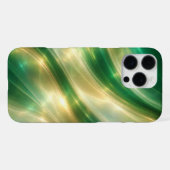 Coque iPhone 16 Pro Max Emerald Luxe Holographic Gradient Phone Case (Verso Horizontal)