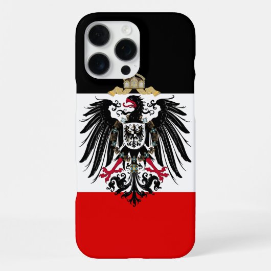 Coque iPhone 16 Pro Max Empire allemand (Verso)