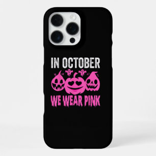 Coque iPhone 16 Pro Max En Octobre Nous Portons Rose Ruban Rose Cancer Sei