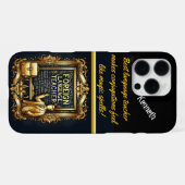Coque iPhone 16 Pro Max Enseignant de langue étrangère créatif (Verso Horizontal)