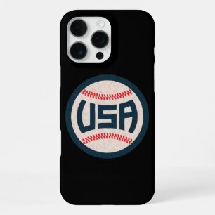 Coque iPhone 16 Pro Max Équipe de baseball USA