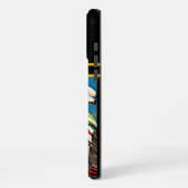 Coque iPhone 16 Pro Max Esprit tribal traditionnel (Côté gauche)