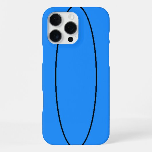 Coque iPhone 16 Pro Max Étui à l'essence ovale (Verso)
