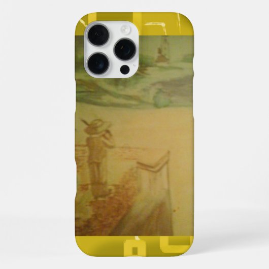 Coque iPhone 16 Pro Max Étui abstrait de concert (Verso)