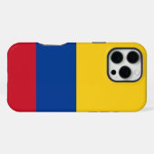 Coque iPhone 16 Pro Max Étui Apple iPhone 16 Pro Max, drapeau de Colombie (Verso Horizontal)