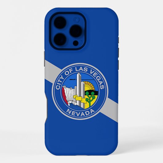 Coque iPhone 16 Pro Max Étui Apple iPhone 16 Pro Max, drapeau de la ville (Verso)