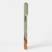 Coque iPhone 16 Pro Max Étui de téléphone chat mignon vert Kawaii chaton e (Côté droit)