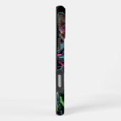 Coque iPhone 16 Pro Max Étui de téléphone Iphone Chat Cybernétique (Côté droit)
