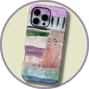 Coque iPhone 16 Pro Max ÉTUI DE TÉLÉPHONE -Paysage aux peupliers" -Art de