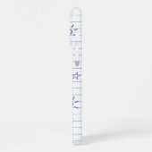 Coque iPhone 16 Pro Max Étui de téléphone personnalisable Notepad Scribble (Côté gauche)