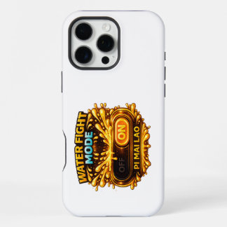 Coque iPhone 16 Pro Max Étui de téléphone Water Fight Mode ON (style gamin