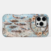 Coque iPhone 16 Pro Max Étui iPhone 16 / iPad Dreamcatcher en plume (Verso Horizontal)