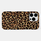 Coque iPhone 16 Pro Max Étui iPhone à imprimé léopard (Verso Horizontal)