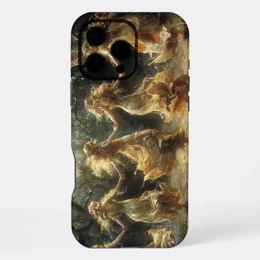 Coque iPhone 16 Pro Max Étui iPhone Déesse de la Lune Danseuse (Verso)