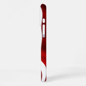 Coque iPhone 16 Pro Max Étui iPhone Drapeau Américain Design Ondoyant (Côté gauche)