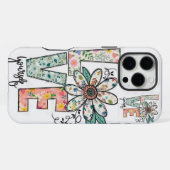 Coque iPhone 16 Pro Max Étui iPhone / iPad LOVE MULTY FLOWERS (Verso Horizontal)
