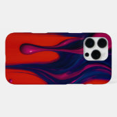 Coque iPhone 16 Pro Max Étui Neon Melt Flow pour iPhone 16 Pro Max (Verso Horizontal)
